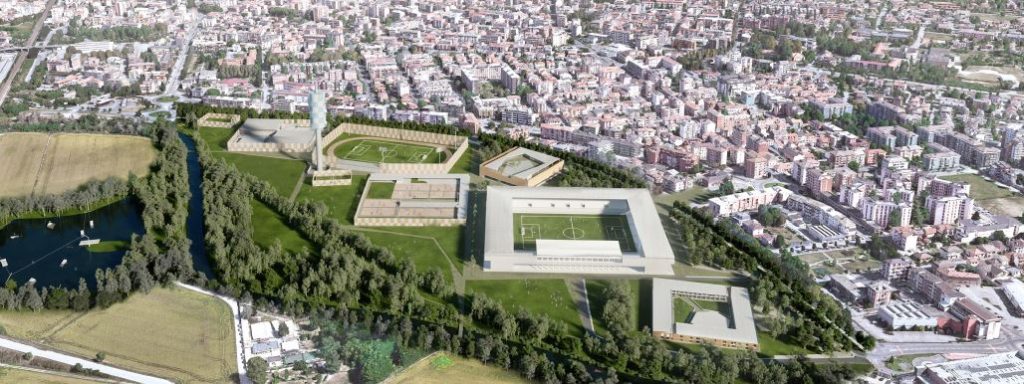 I progetti per la riqualificazione urbana della Cittadella dello Sport della Città di Novara